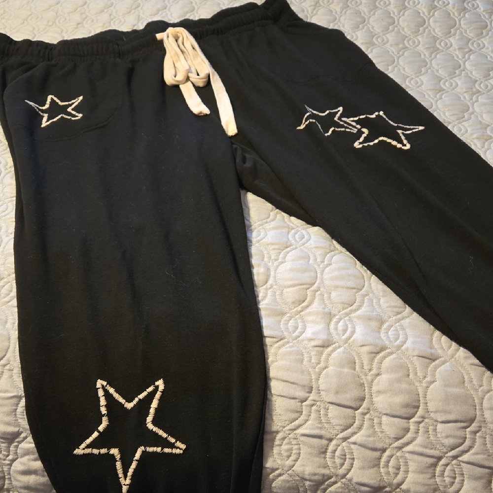 torrid Black Sleepwear Pants With Stars Size 3